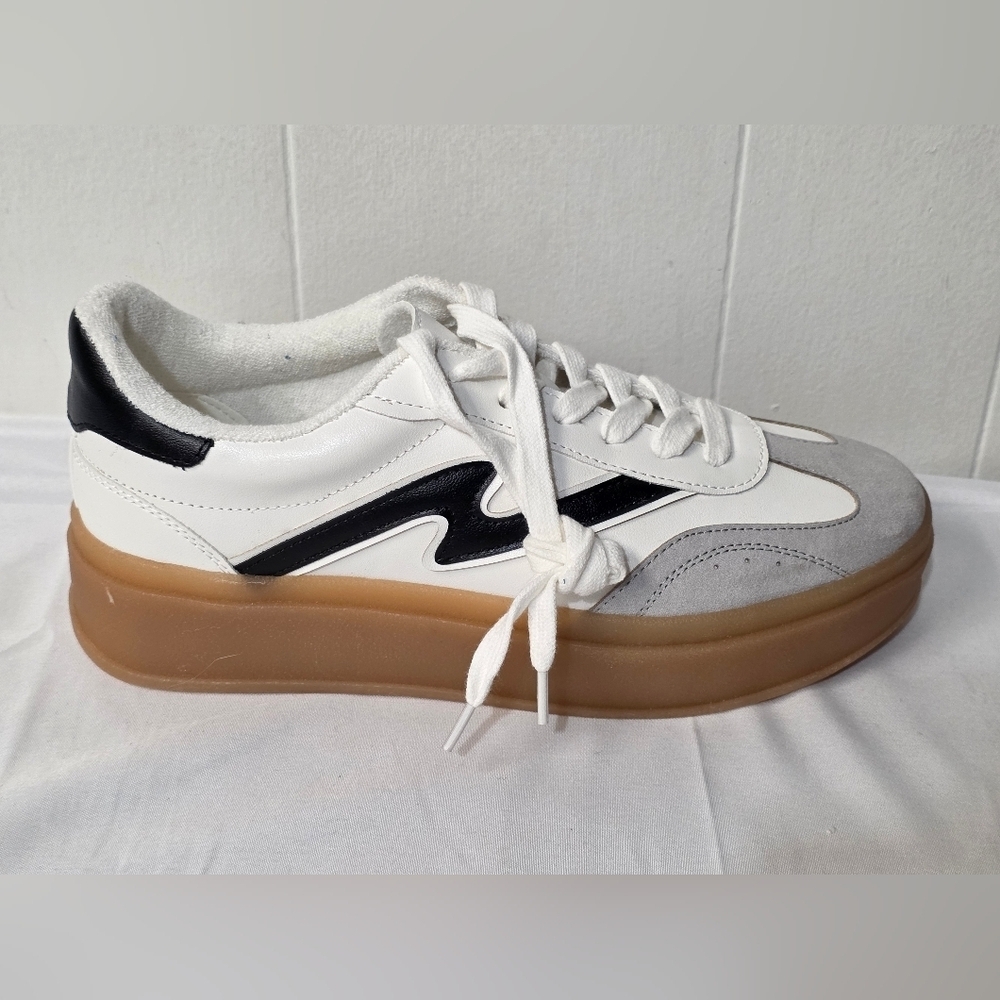 Madden Girl Mightty Platform Sneaker Womens Size 8.5 New Sneaker Tennis Shoe - Picture 8 of 9
